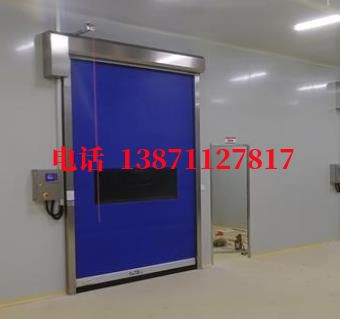 柔性拉链密封快速卷帘门